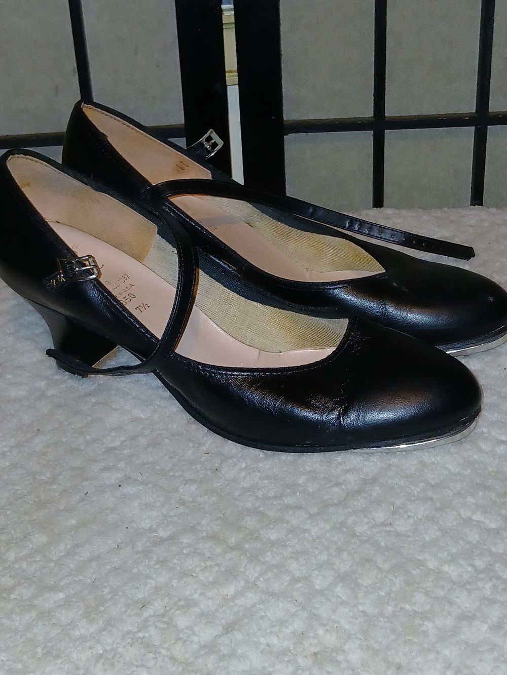 Capezio Black Mary Jane Tap Shoes